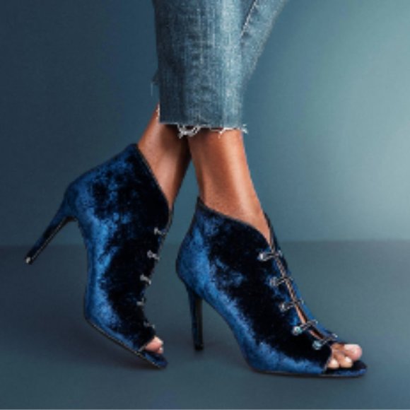 Enzo Angiolini Shoes - Enzo Angiolini Franses Velvet Booties